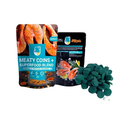 Ziggy Pupps Dog Rich Meaty Coins Plus Treats with salmon for Adult Dogs 80 gr