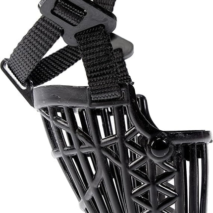 Ziggy Pupps Dog Safety Dog Muzzle Anti Chewing Training Muzzle with Adjustable Strap Size Xs