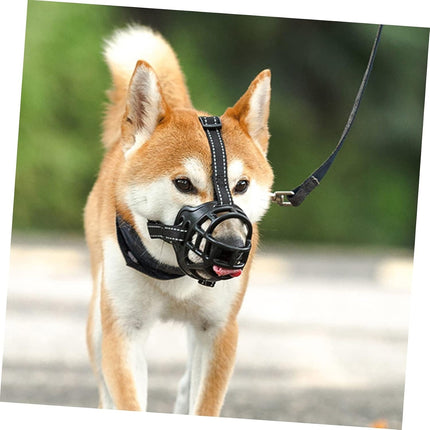 Ziggy Pupps Dog Safety Dog Muzzle Secure Training Muzzle for Strong and Active Dogs Size 4 – 12 × 15 cm