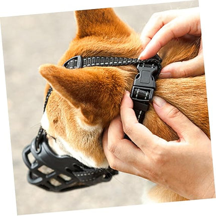 Ziggy Pupps Dog Safety Dog Muzzle Secure Training Muzzle for Strong and Active Dogs Size 4 – 12 × 15 cm