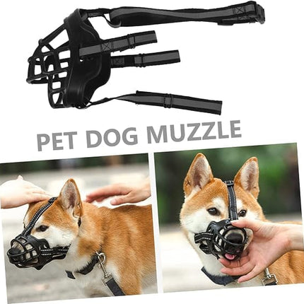 Ziggy Pupps Dog Safety Dog Muzzle Secure Training Muzzle for Strong and Active Dogs Size 4 – 12 × 15 cm