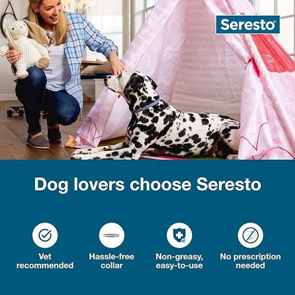 Ziggy Pupps Dog Seresto Antiparasitic  Collar for dogs Over 8K