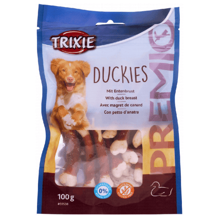 Ziggy Pupps Dog Trixie Duckies Dog Treats with Duck Breast 100 gr