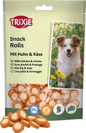 Ziggy Pupps Dog Trixie Premio Roll Dog Treats with Chicken and Cheese 100 gr