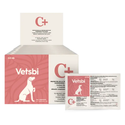 Ziggy Pupps Dog Vetsbi C+ Joint Support Tablets for Dogs Glucosamine And Chondroitin Supplement 10 Palatable Tablet