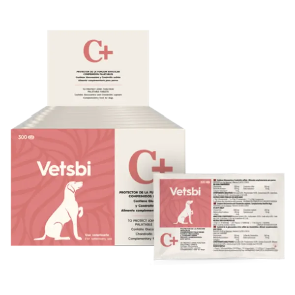 Ziggy Pupps Dog Vetsbi C+ Joint Support Tablets for Dogs Glucosamine And Chondroitin Supplement 10 Palatable Tablet