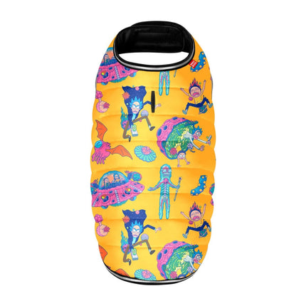Ziggy Pupps Dog WAUDOG Jacket-cape for dogs Clothes pattern Rick and Morty small