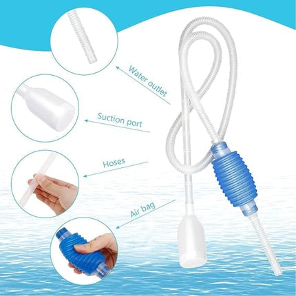 Ziggy Pupps Fish Aquarium Gravel Cleaner and Water Changer Pump 135 Cm