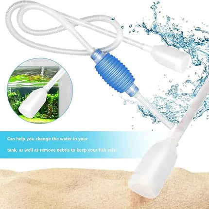 Ziggy Pupps Fish Aquarium Gravel Cleaner and Water Changer Pump 135 Cm
