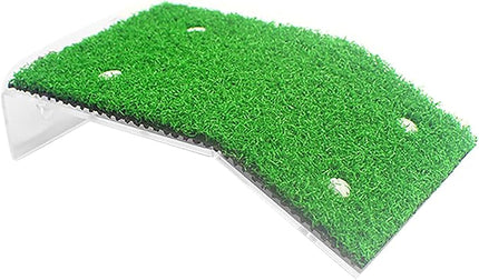 Ziggy Pupps Fish Artificial Turf Reptile Basking Platform and Ramp