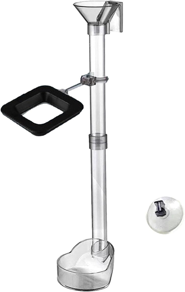 Ziggy Pupps Fish Clear Acrylic Shrimp Feeding Tube Set Aquarium Feeder
