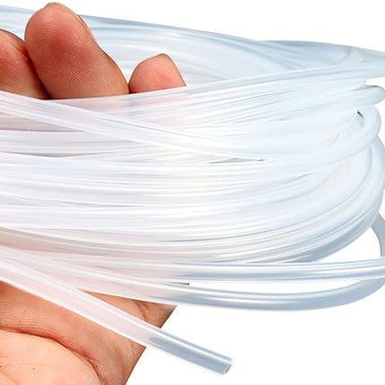 Ziggy Pupps Fish Flexible Silicone Aquarium Tubing 5mm x 100M Clear Airline Hose Pipe for Fish Tank Air Pump