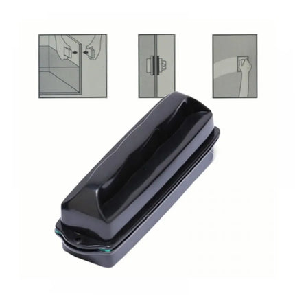 Ziggy Pupps Fish Floating Magnetic Glass Cleaner for Fish Tank  Black MB-M