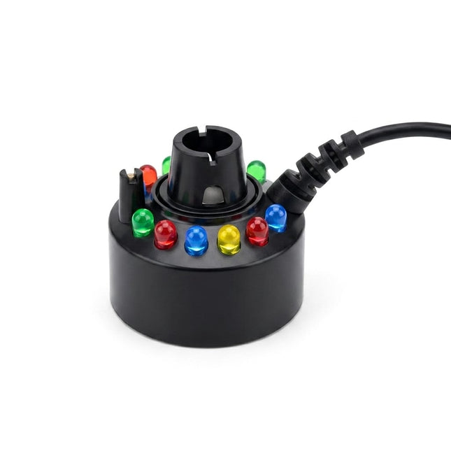 Ziggy Pupps Fish Ultrasonic Mist Maker Fogger  LED Water Fountain and Aquarium Fog Machine for Terrariums and Ponds