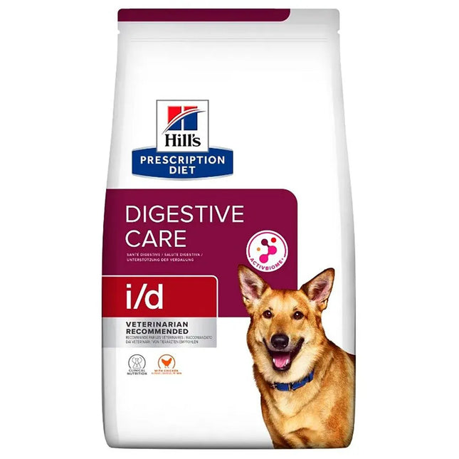 Ziggy Pupps Hill's i/d Digestive Care Dry Food Chicken for Puppies and Adult Dogs 4 kg