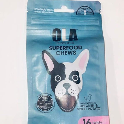Ziggy Pupps Ola Bone Chews 16Ps Chicken