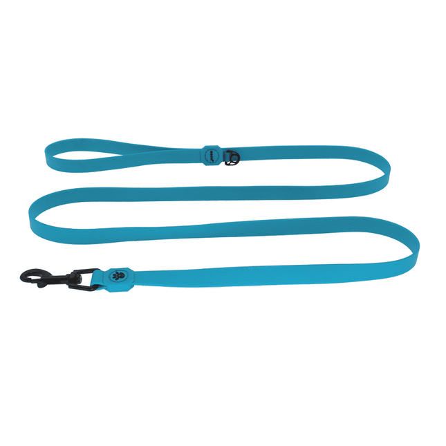 مقود كلب كبير مضاد للبكتيريا من دوكو باللون الأزرق مقاس 180 بوصة 2.5 سم