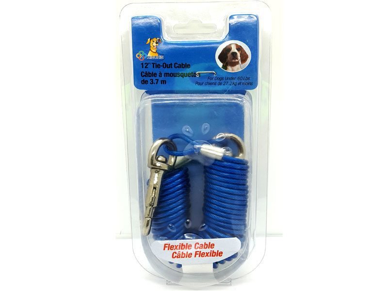 Tie Out Cable For Dogs 3.7m