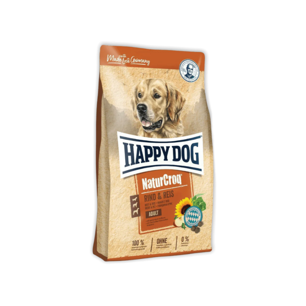 Happy Dog NaturCroq Beef andRice, 4 Kg