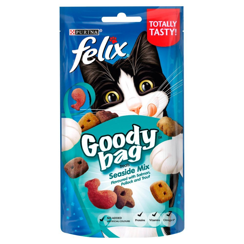 Felix Goody Bag Cat Treats Seaside Mix 60g