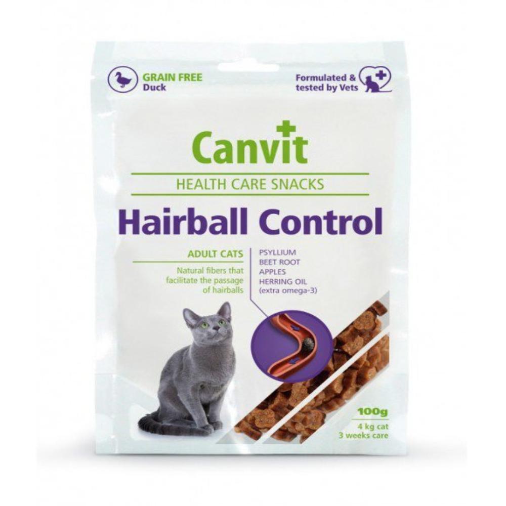 Canvit Health Care Snacks Hairball Control For Adult Cats