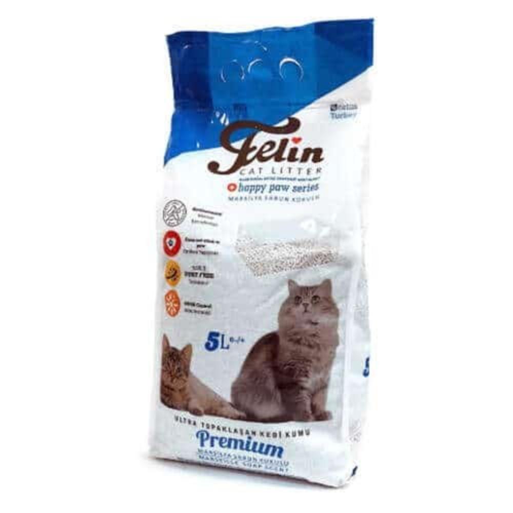 felin cat liter clumping  5 L