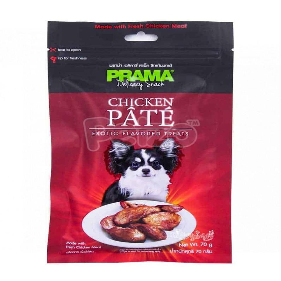 PRAMA Dog Snack With Chicken Pate Flavored Treats 70g