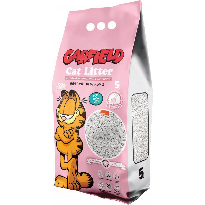 Garfield Litter For Cat Baby Powder 5L