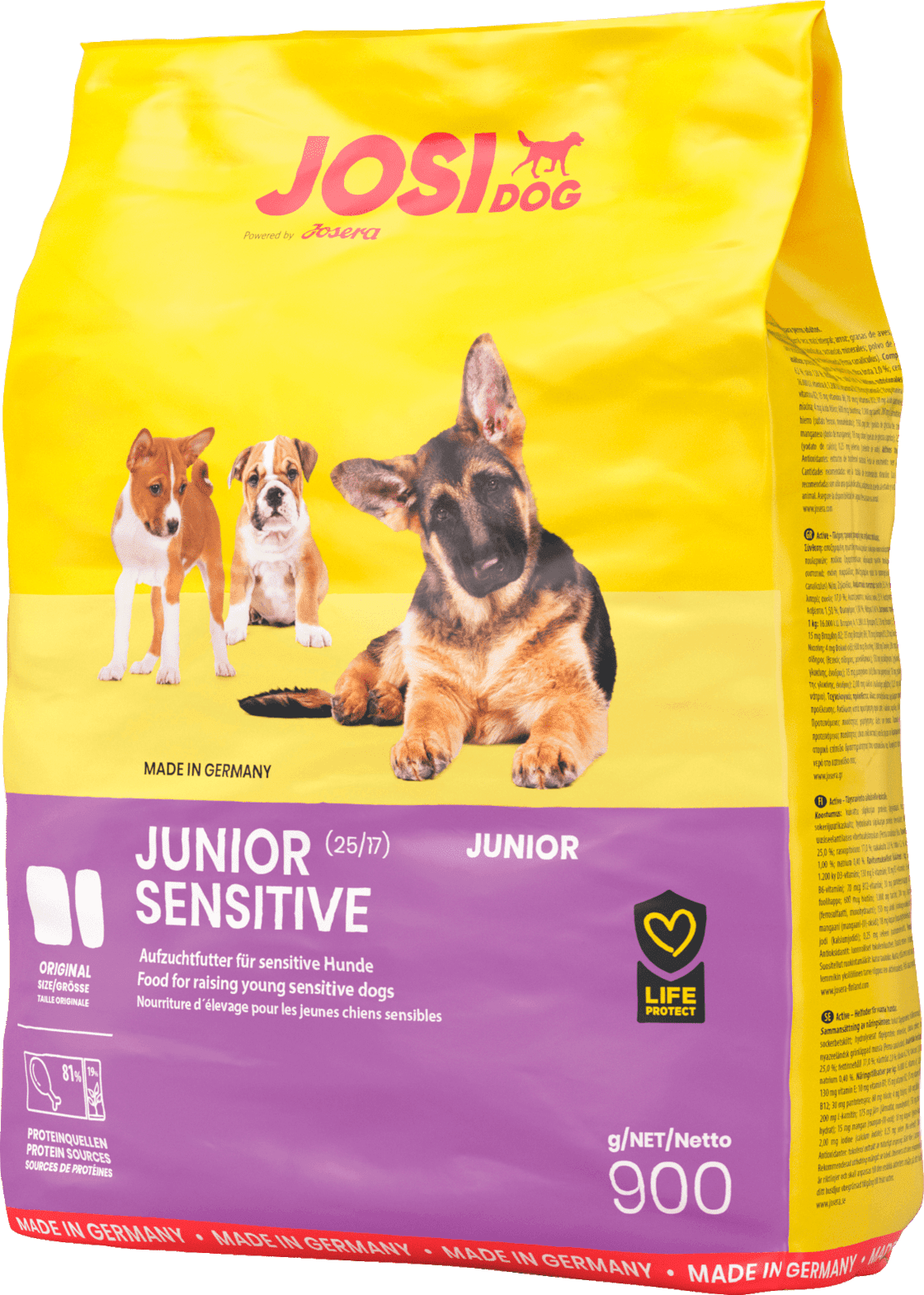 Josi Dog Junior Sensitive 900 gm