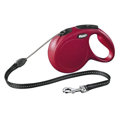 Flexi Leash New Classic-cord Red 3m max 8kg XS