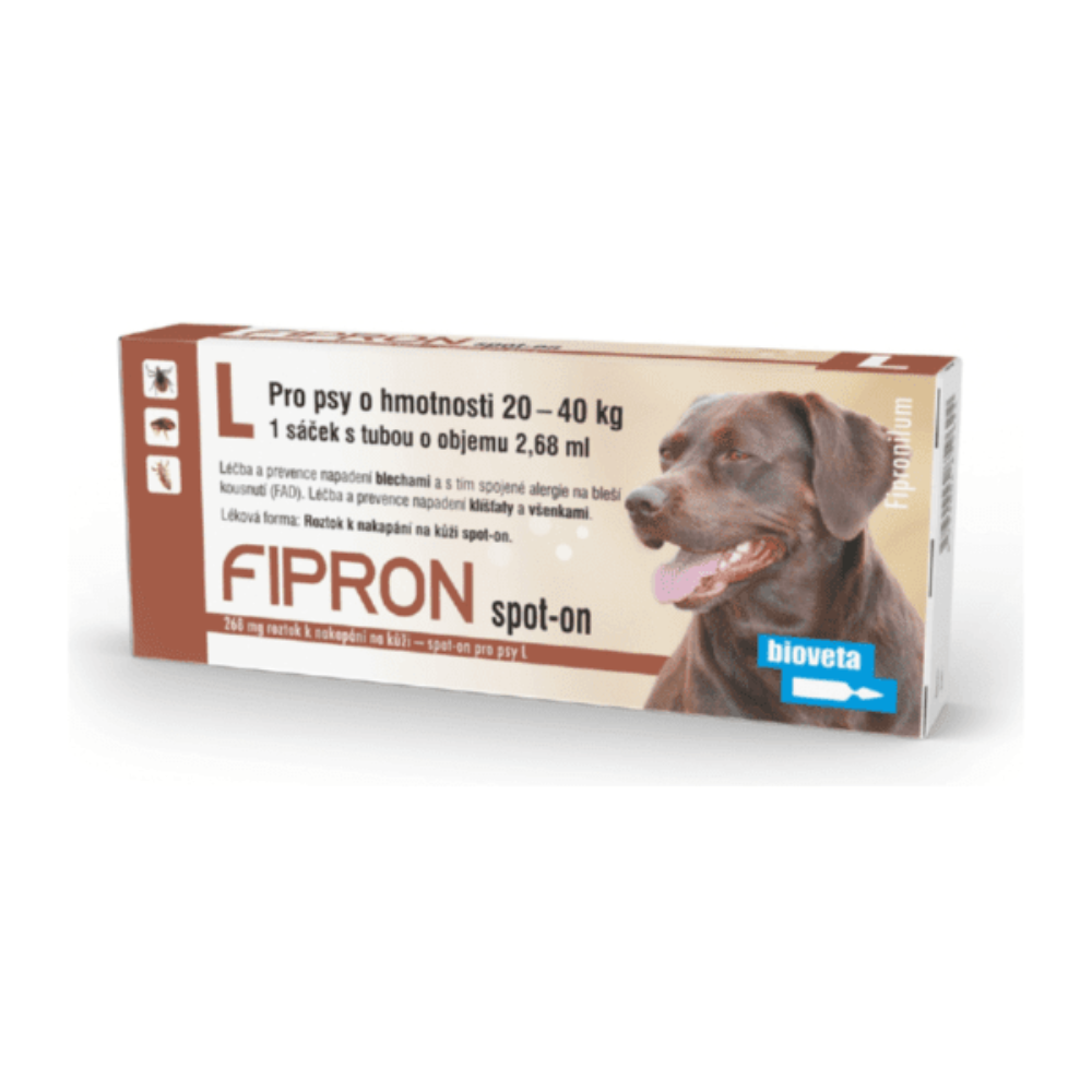 Fipron flea &amp;amp; ticks Spot-On Dog L