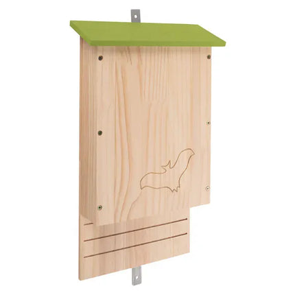 ZooFari BAT Zoofari Wooden Bat Box House Shelter for Garden Size 28 x 10.5 x 47 cm L x W x H