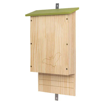 ZooFari BAT Zoofari Wooden Bat Box House Shelter for Garden Size 28 x 10.5 x 47 cm L x W x H