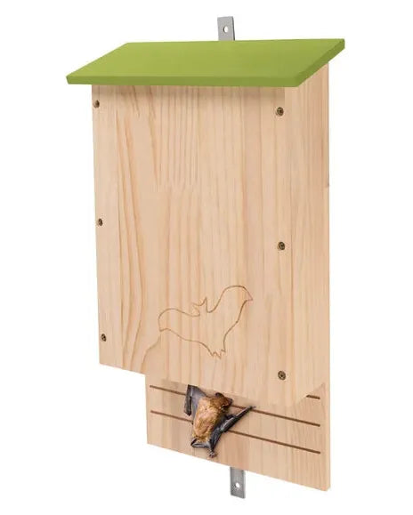 ZooFari BAT Zoofari Wooden Bat Box House Shelter for Garden Size 28 x 10.5 x 47 cm L x W x H