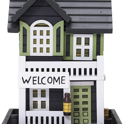 ZooFari Bird Zoofari Garden and Balcony Bird Feeder Station Outdoor Wild Bird Feeding House 18x23x18cm