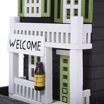ZooFari Bird Zoofari Garden and Balcony Bird Feeder Station Outdoor Wild Bird Feeding House 18x23x18cm