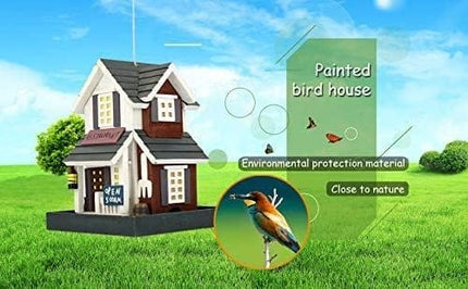 ZooFari Bird Zoofari Garden and Balcony Bird Feeder Station Outdoor Wild Bird Feeding House 18x23x18cm