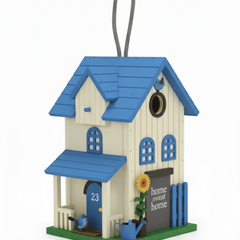 ZooFari Bird Zoofari Wooden Bird Feeder Hanging on the Window