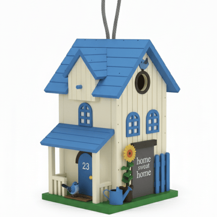 ZooFari Bird Zoofari Wooden Bird Feeder Hanging on the Window