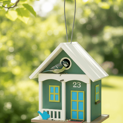 Zoofari Bird Zoofari wooden bird feeder hanging on the window made in german