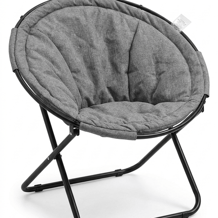 Zoofari Cat Cozy Padded Folding Cat Moon Chair 50cm