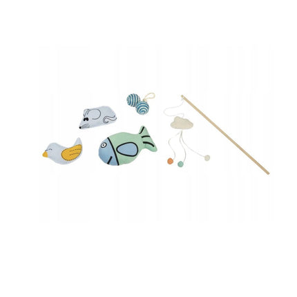 Zoofari Cat Zoofari cat toy set 5 pieces  with catnip