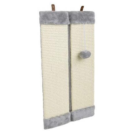 ZooFari Cat Zoofari Wall Mountable Cat Scratching Board Protective Corner Scratcher 60 cm x 32 cm x 2.2 cm