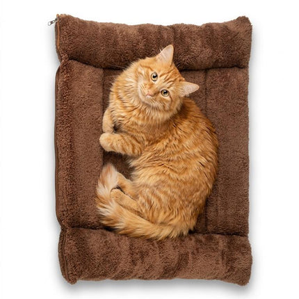 ZooFari Dog and cat Zoofar 2 in1 Cat Cave And Cozy Bed