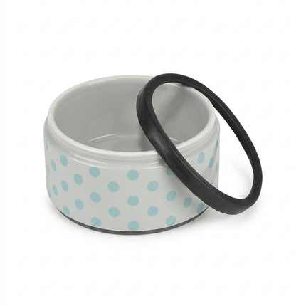 ZooFari Dog and cat Zoofari Ceramic Pet Bowl with Anti-Slip Rubber Base 1050ml Made in Germany 🇩🇪