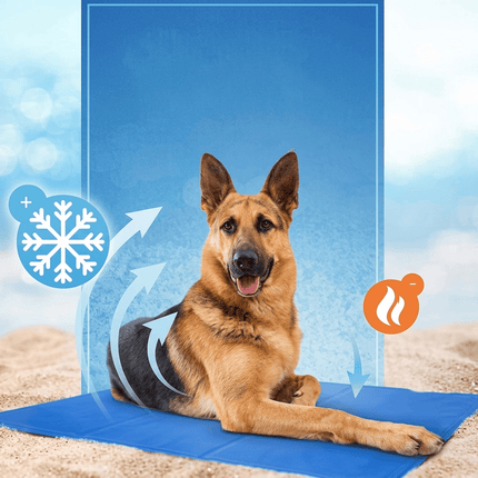 ZooFari Dog and cat Zoofari Cooling Mat for Dogs and Cats  Waterproof Cooling Bed 50×90 cm