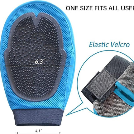 ZooFari Dog and cat Zoofari Pet Grooming Glove for Dogs And Cats Gentle Deshedding Brush