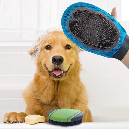 ZooFari Dog and cat Zoofari Pet Grooming Glove for Dogs And Cats Gentle Deshedding Brush