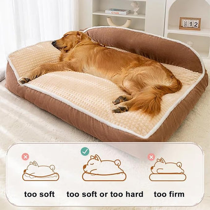 ZooFari Dog and cat ZooFari X large Bed For Pets 110 in 90 cm