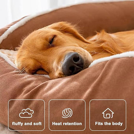 ZooFari Dog and cat ZooFari X large Bed For Pets 110 in 90 cm
